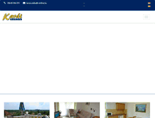 Tablet Screenshot of karatpanzio.hu
